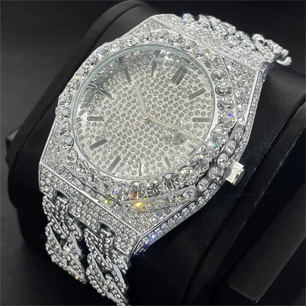 Iced Out Diamond Watch Higher Quality