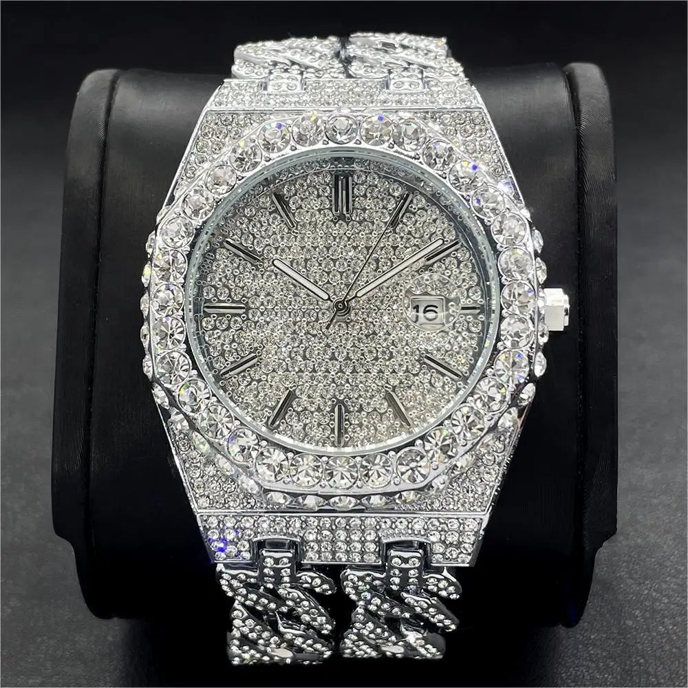 Iced Out Diamond Watch Higher Quality